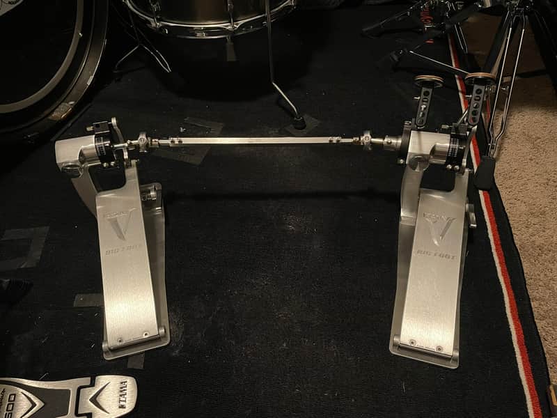 Trick Drums P1VBFLM2 Pro1-V Bigfoot Low Mass Double Bass Drum Pedal – w/ ACD Unlimited Upgrade image 1