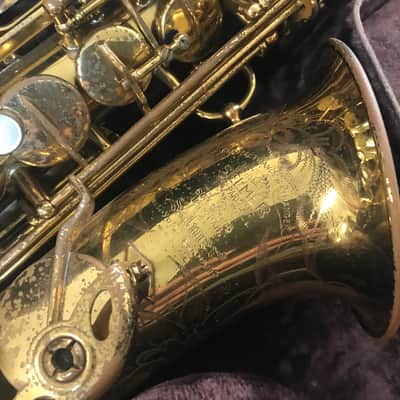 Selmer Super Balanced Action Professional Alto Saxophone 1952 - Lacquer image 2