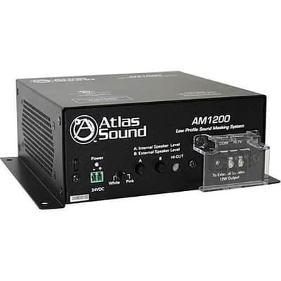 Atlas Sound AM1200 Low Profile Sound Masking System - (B-Stock) image 1
