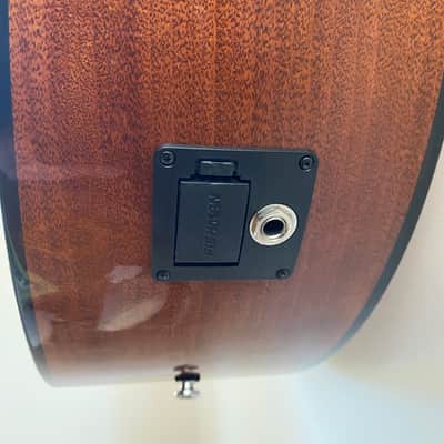 Cort AB850F - Acoustic Electric 4 String Bass, Natural with Matching Gig Bag image 8