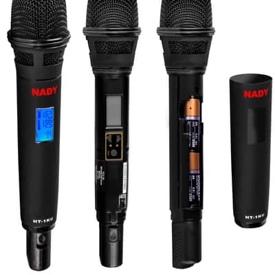 NADY Nady 2W-1KU HT Dual True Diversity 1000-channel Professional UHF Wireless System image 6