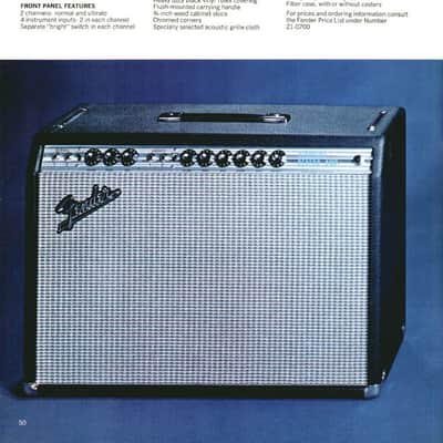 Fender Vibrolux Reverb 1970 - Silver Face - Super Sound! image 18