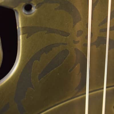 National Style O 14-Fret Antique Brass Weathered Finish image 10