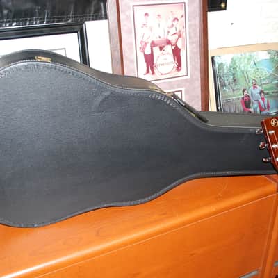 1977 Kay K-590 Deluxe Western Hummingbird Jumbo Sunburst Pro Setup Original Case image 11