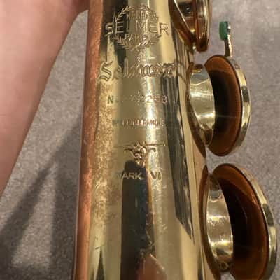 Selmer Mark VI Soprano Saxophone 1970 - 1975 - Lacquered Brass image 8