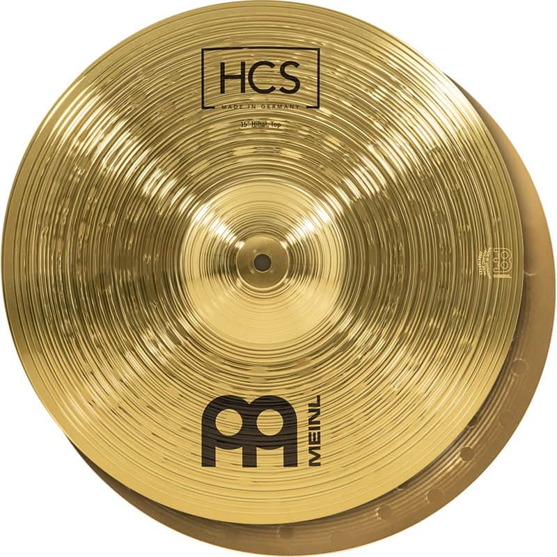 Meinl 15" HCS Hi-Hat Cymbals (Pair) image 1