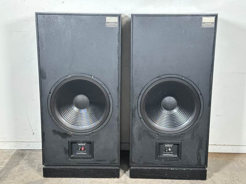 Klipsch Chorus II Speaker Vintage Pair Black | Reverb