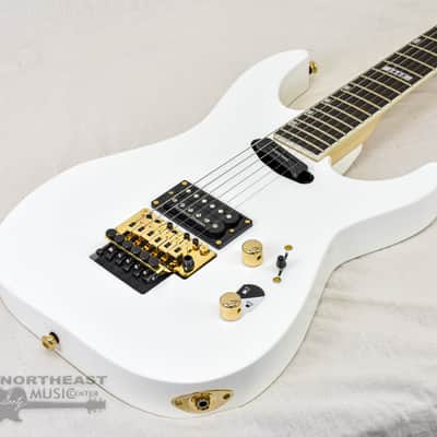 ESP/LTD Mirage Deluxe '87 - Snow White w/ Hardshell Case image 8