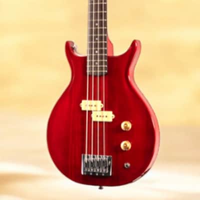 Washburn SB4R Wing Series Scavenger Electric Bass w/Gigbag, Trans Red image 2
