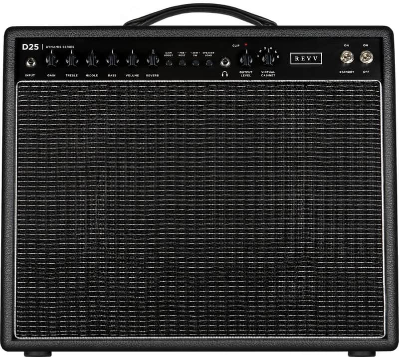 Revv Amplification Dynamis D25 1x12 Combo in Black image 1