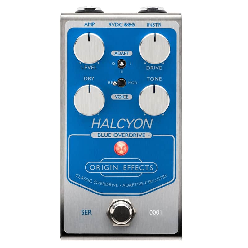 Origin Effects Halcyon Blue Overdrive Pedal OEX-0055-00 image 1