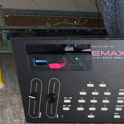 USB Floppy Drive Upgrade Emulator for E-MU EMAX II with 16GB USB Stick plus 100's of disks & OLED Display e-max 2