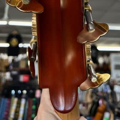 Palatino VB-004 Crack-Resistant Upright Bass with Padded Bag, 3/4 Size image 7