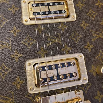 2004 Fender Louis Vuitton Stratocaster One of a Kind Post Malone Telecaster sibling guitar image 6