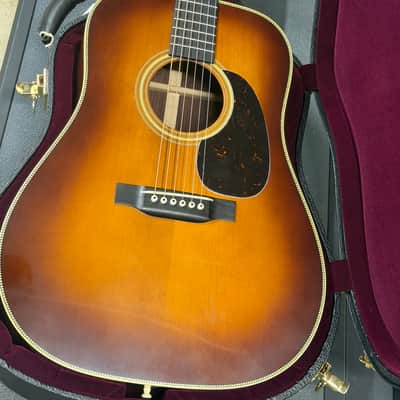 2025 New Martin D28 1937 authentic amber tone image 2