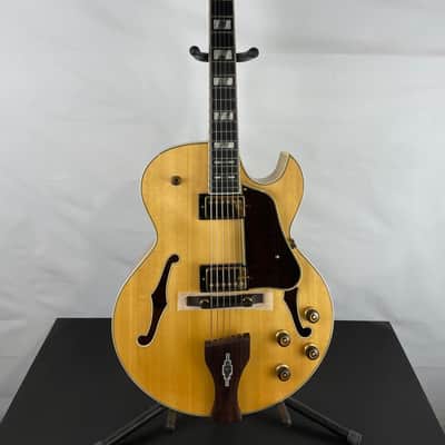 Ibanez LGB30 George Benson Signature Hollowbody Electric Guitar, Ebony Fingerboard, Natural image 1
