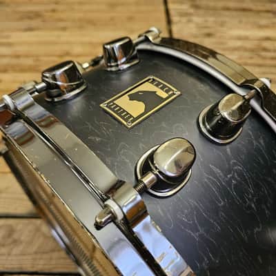 Mapex Black Panther 14" Black Birdseye Maple Snare Drum USED! RKBES010726 image 4
