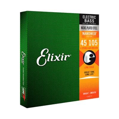 14077 Nanoweb 45/105 Bass Medium Elixir image 1