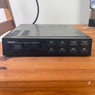 Buy used Yamaha FB-01 FM Sound Generator 1986 - 1987 - Black - Yamaha DX7 Alternative Synthesizer