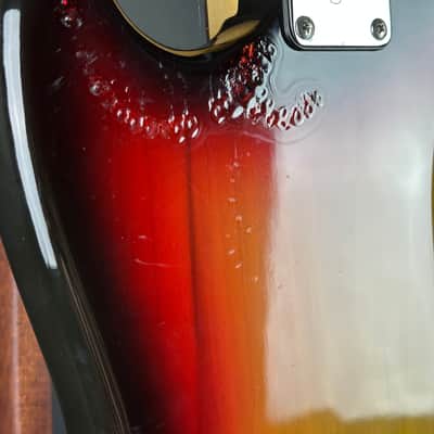 Vintage 1974 Fender Mustang 3 Color Sunburst w/OHSC TSU21018 image 20