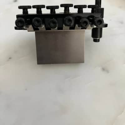 Black Floyd Rose Original Tremolo System with R3 Nut 37mm Titanium Fat Block Made in Germany Bild 5
