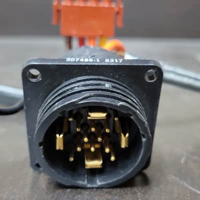 Kurzweil K250 Power Connector and Harness from inside keyboard 1984 image 1
