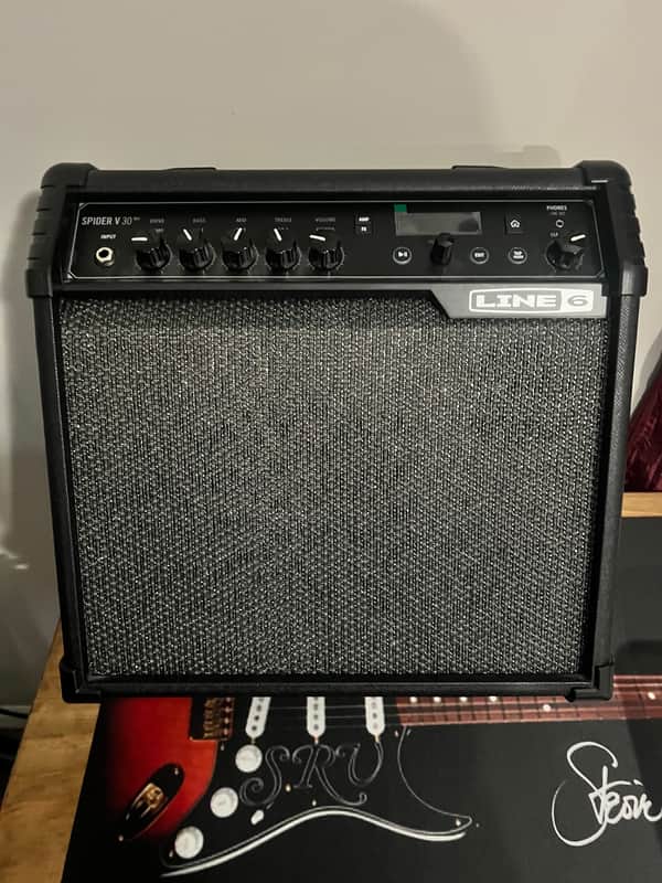 Line 6 Line 6 Spider V 30 MKII 30W 1x8 Guitar Combo Amp - Black image 1