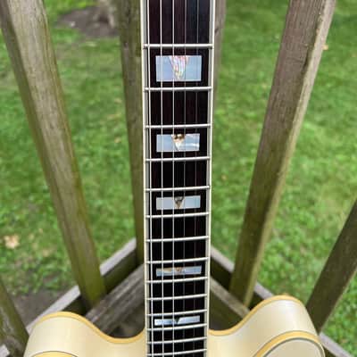 Epiphone Sheraton II 1993 - RARE Vintage Alpine White! - MIK - 8.2 lbs with HSC - Samick 335 Made in Korea image 4