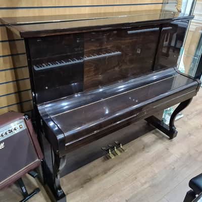 Used Lazare F3 Upright Piano Dark Walnut SP22881 - Sherwood Phoenix Pianos image 19