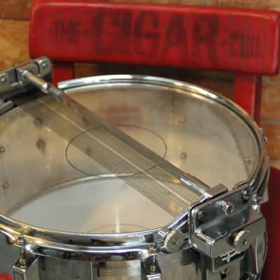 RARE Vintage snare Tacton 6.5x14 Steel 1970s GDR image 9