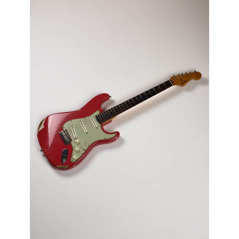 Fender CUSTOM SHOP LTD 62 STRATOCASTER RELIC FIESTA RED 2023 - Relic Fiesta Red image 1
