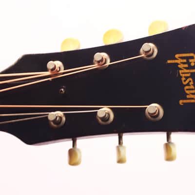 Gibson J-45 1954 - cool vintage workhorse with amazing sound - a true gem - check video! image 8
