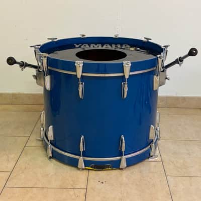 Yamaha 8000 tour custom Cobalt blue 22/12/13/16 snare and hardware image 20