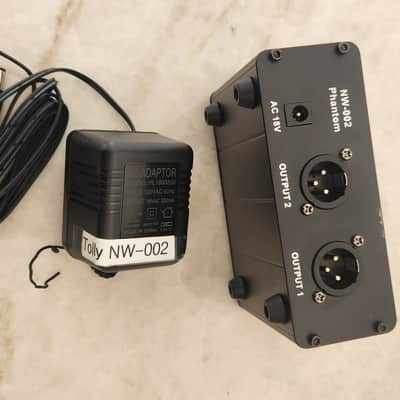 Neewer NW-002 2 Channel 48V Phantom Power Reverb 2022 - Black image 2