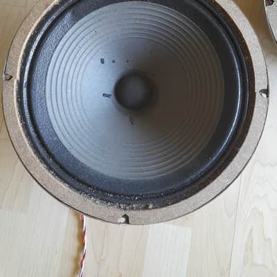 December 1970 Celestion G12H T1234 Pulsonic pre-Rola 12 inch speaker pair image 3