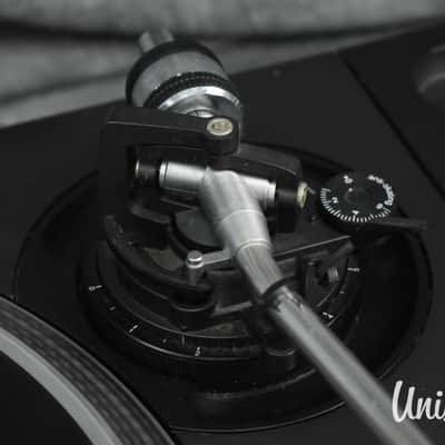 Technics SL-1200 MK5 Black pair Direct Drive DJ Turntable in very good Condition image 7