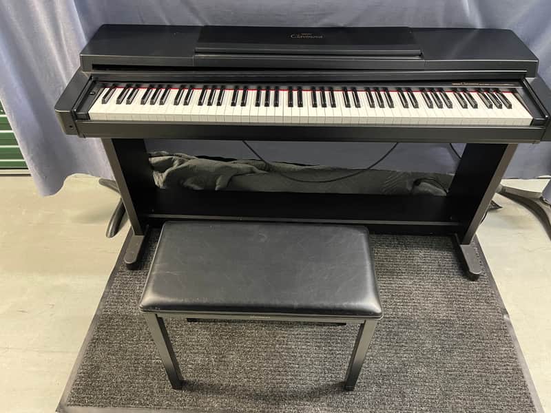 Yamaha Clavinova CLP-560 1990 Black | Reverb