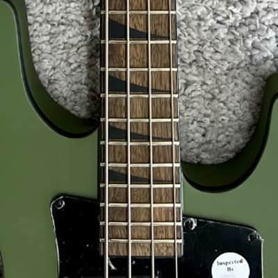 Mint Jackson X Series Concert™ Bass CBXNT DX IV, Laurel Fingerboard, Matte Army Drab image 3