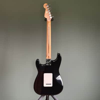 Fender American Standard Stratocaster 50th Anniversary, Black, 1996 Vintage image 2