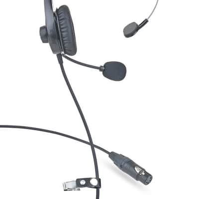 Clear-Com CC-28-X4 Light weight single-ear Intercom Headset, XLR (F) 4-Pin image 3