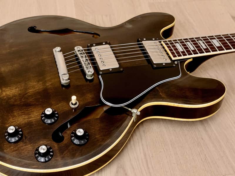 1979 Greco SA-550 Vintage Semi-Hollow ES-Style Guitar Walnut w