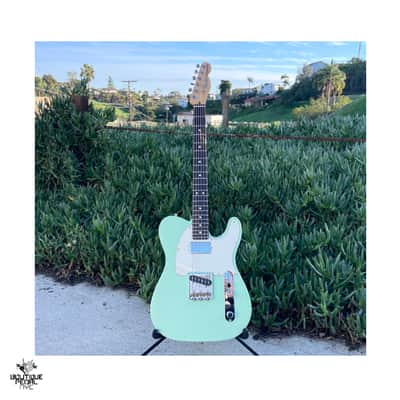 Fender American Performer Telecaster Hum Satin Surf Green Rosewood Fretboard 2023(VIDEO!) image 1