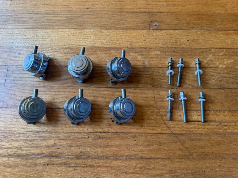 DW 6 pack Vintage DW / Camco Collectors Turrent 80's 90' Style drum lugs
