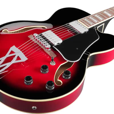 Ibanez AF75TRS Hollowbody Electric Guitar - Trans Red image 4