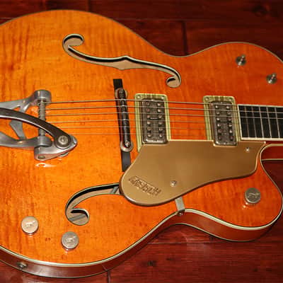 1961 Gretsch 6120, Hard to find Flamed Maple Top! image 3