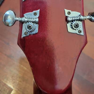 Guild Starfire III Hollow Body Guitar with Guild Bigsby & Brand New Gator Hard Case 1966 - Cherry Red image 14