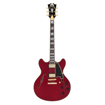 D'angelico Excel DC w/ Stop-Bar Tailpiece - Trans Cherry - B-Stock image 2