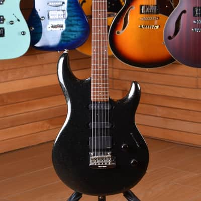 Music Man Luke HSS Black Sparkle - pick up manico Crossroad image 1