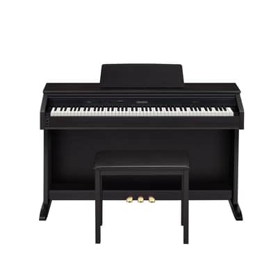 Casio AP250 Celviano Digital Piano Black with Bench image 1