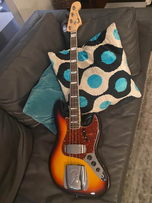 Fender Custom Shop 60's Jazz Bass, NOS 2012 3 Tone Sunburst image 1